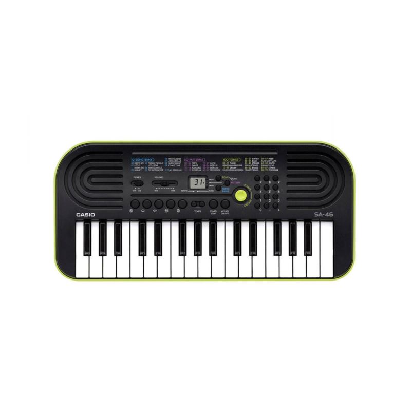 Casio SA-46 keyboard 32-klawiszowy, kolor czarny